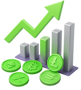 Panoramica del prodotto sull'interfaccia della piattaforma di crypto trading di Nembo Crescitone